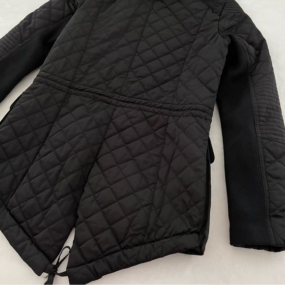 BCBGeneration Quilted Moto Style Jacket in Black, Size XS - Picture 9 of 11